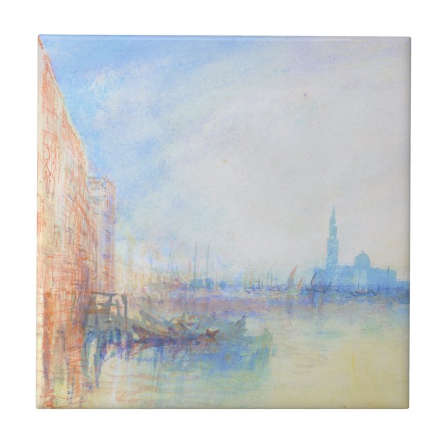 Venice The Mouth of the Grand Canal joseph Mallord Tile (Front)