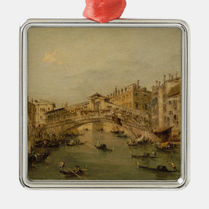 Venice The Rialto Metal Tree Decoration