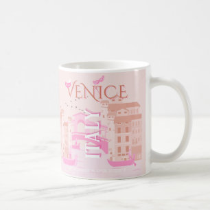 Venice Travel Art, Italy, Travel Art, Pastel Coffee Mug