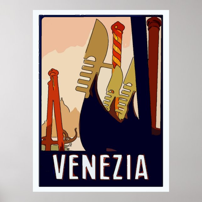 Venice Travel Sign (Front)
