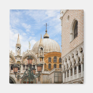 Venice, Veneto, Italy - Birds are perched on a Magnet