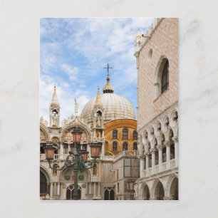 Venice, Veneto, Italy - Birds are perched on a Postcard