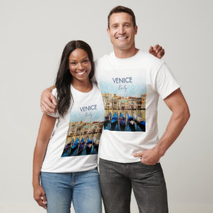 VENICE VENEZIA watercolor - Italy Travel souvenir T-Shirt