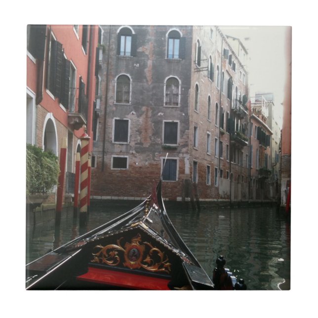 Venice Via Gondola Tile (Front)