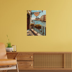 Venice vintage Photography Poster