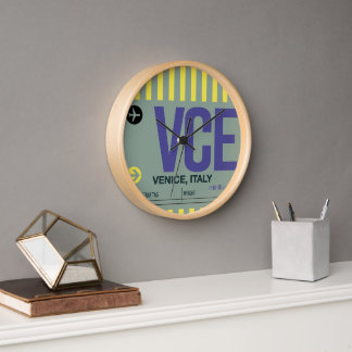 Venice Wall Clock – Time to Travel