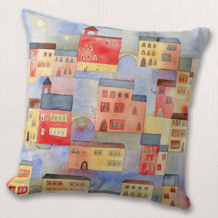 Venice Watercolor Cushion