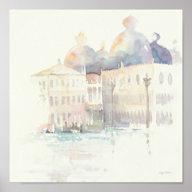 Venice Watercolor Poster (Front)