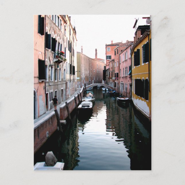 Venice Waters Postcard (Front)