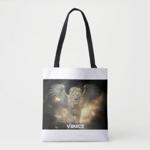 VENICE - WINGED LION TOTE BAG