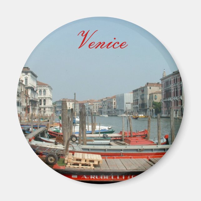 VeniceRed, Venice Magnet (Front)