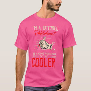 Venipuncture Needle Tattoo Meme Design T-Shirt