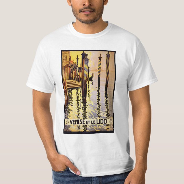 "Venise et le Lido" Italy clothing T-Shirt (Front)