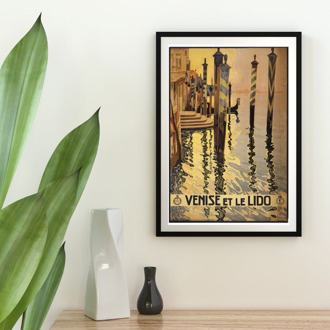 Venise et Le Lido Vintage Poster (Creator Uploaded)
