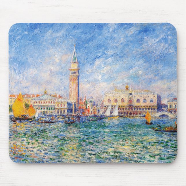 Venise, Venezia, Renoir Mouse Mat (Front)