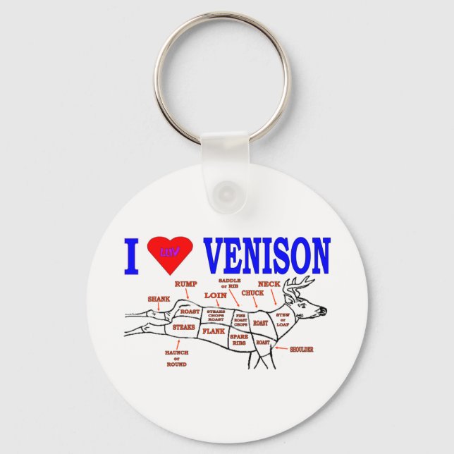 VENISON KEY RING (Front)