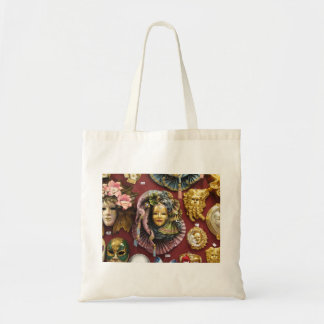 Venitian masks tote bag