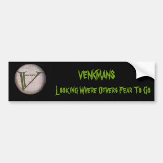 Venkman Bumper Sticker