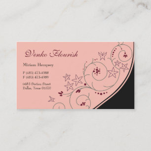 Venko Flourish Business Cards