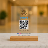 Venmo QR Code Payment | Scan to Pay Business Logo