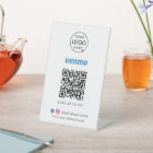 Venmo QR Code Payment | Scan to Pay Business Logo