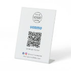 Venmo QR Code Payment | Scan to Pay Business Logo