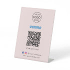Venmo QR Code Payment | Scan to Pay Business Pink