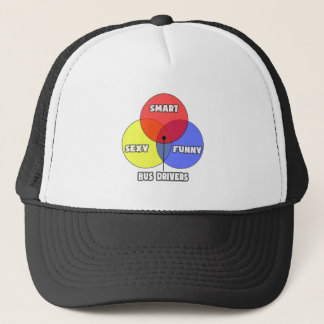Venn Diagram .. Bus Drivers Trucker Hat