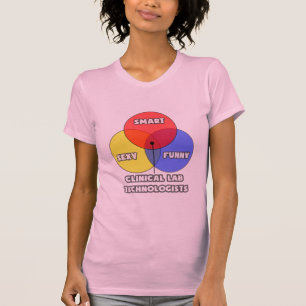 Venn Diagram .. Clinical Laboratory Technologists T-Shirt