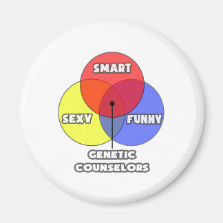 Venn Diagram .. Genetic Counsellors Magnet
