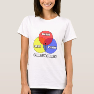 Venn Diagram .. Gynaecologists T-Shirt