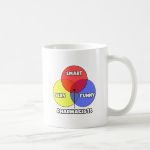 Venn Diagram .. Pharmacists Coffee Mug