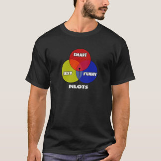 Venn Diagram .. Pilots T-Shirt