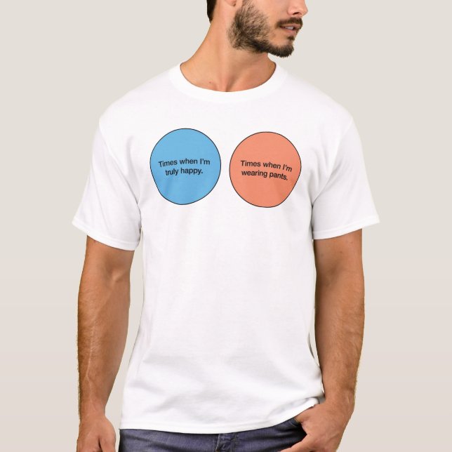 Venn Diagram T-Shirt (Front)