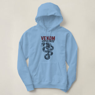 Venom and Vibes Only Snake Mic – Edgy Streetwear A Hoodie