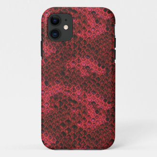 Venom Red and Black Snake Skin Pattern Case-Mate i iPhone 11 Case