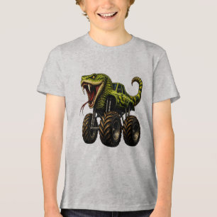 Venomous Viper Monster Truck Tri-Blend Shirt