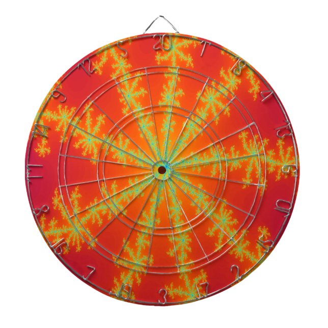 Venous Thunderstorm Fractal Dart Board (Front)