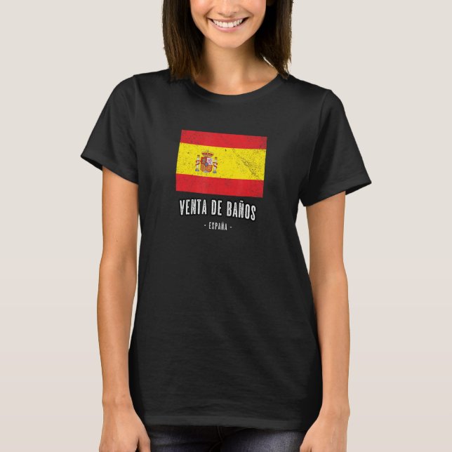 Venta De Baos Spain Es Flag City - Bandera Ropa - T-Shirt (Front)