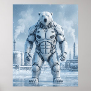 Ventilated Polar Bear Poster