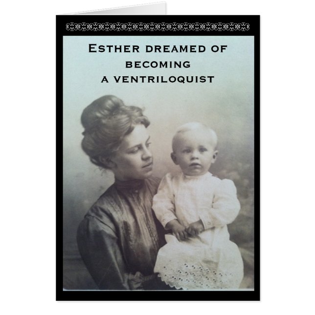 Ventriloquist Dream-Vintage (Front)