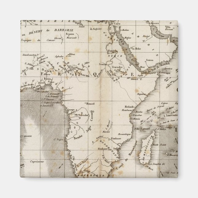 Vents Afrique Magnet (Front)