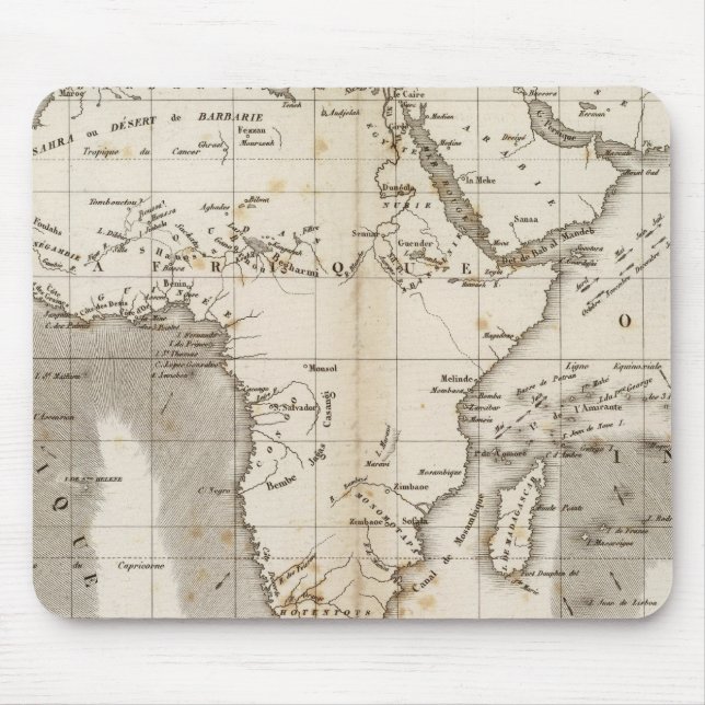 Vents Afrique Mouse Mat (Front)