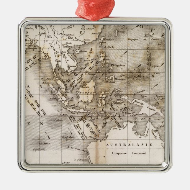 Vents Asia Metal Tree Decoration (Front)