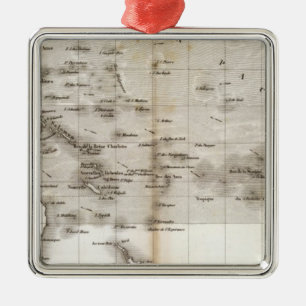 Vents Ocean Pacifique Metal Tree Decoration