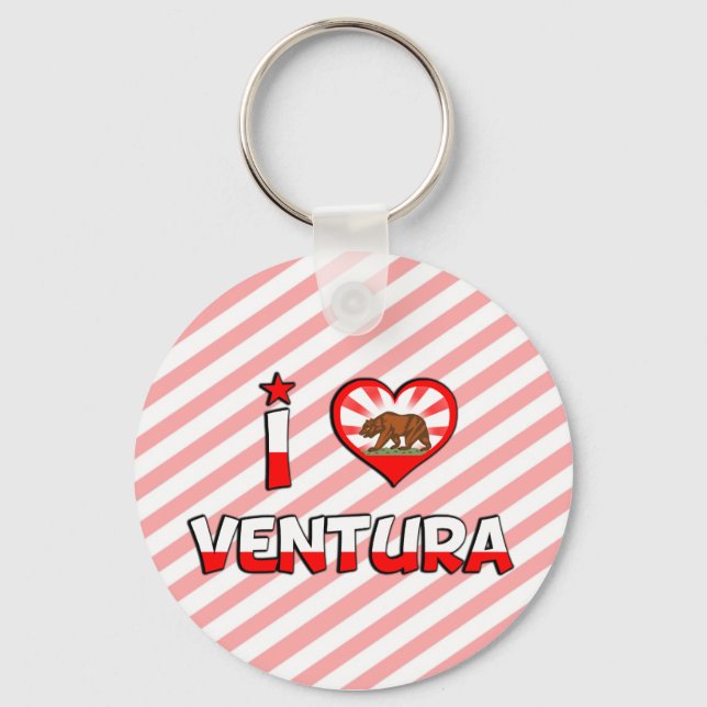 Ventura, CA Key Ring (Front)