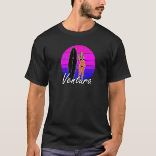 Ventura Ca Surfer Surfing Clothing Men Women T T-Shirt