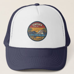 Ventura, California | Vintage Sunset Trucker Hat
