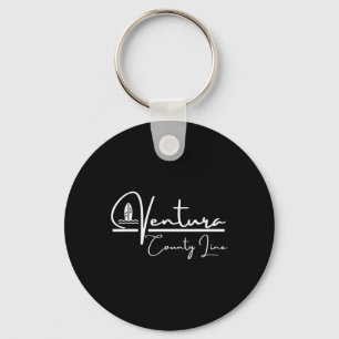 Ventura County Line California  Key Ring