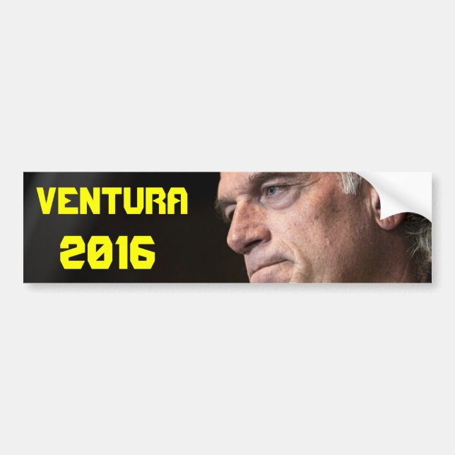 Ventura for President Bumper Sticker (Front)